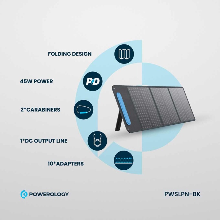 بررسی پنل خورشیدی Powerology 60W MonoCrystalline Solar Panel