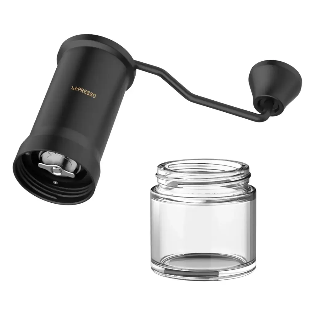  آسیاب قهوه دستی LePresso با تیغه مخروطی Burr 