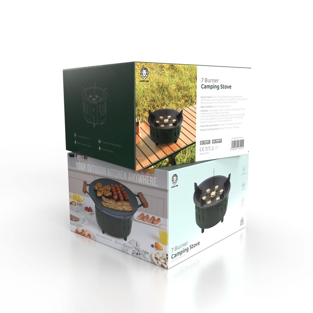جمع‌بندی کلی اجاق کمپینگ هفت شعله گرین لاین