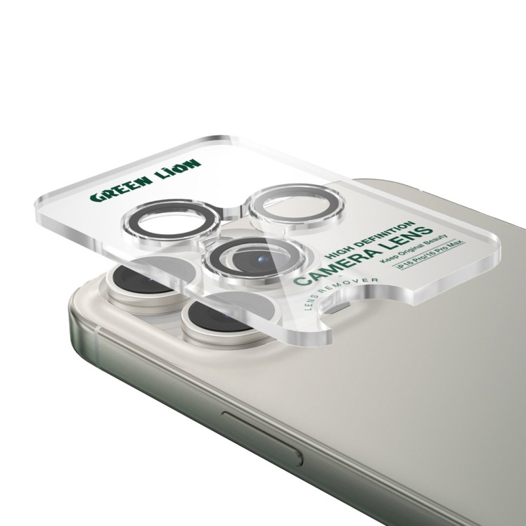 بررسی محافظ لنز دوربین Green Lion Trio برای آیفون 16 پرو/پرو مکس