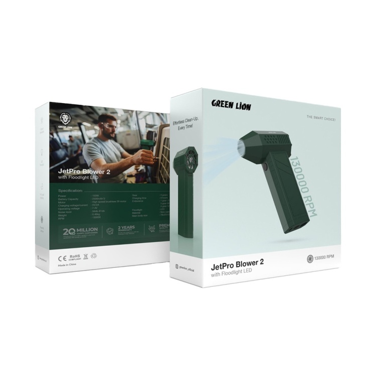 بررسی و راهنمای خرید Green Lion JetPro Blower 2