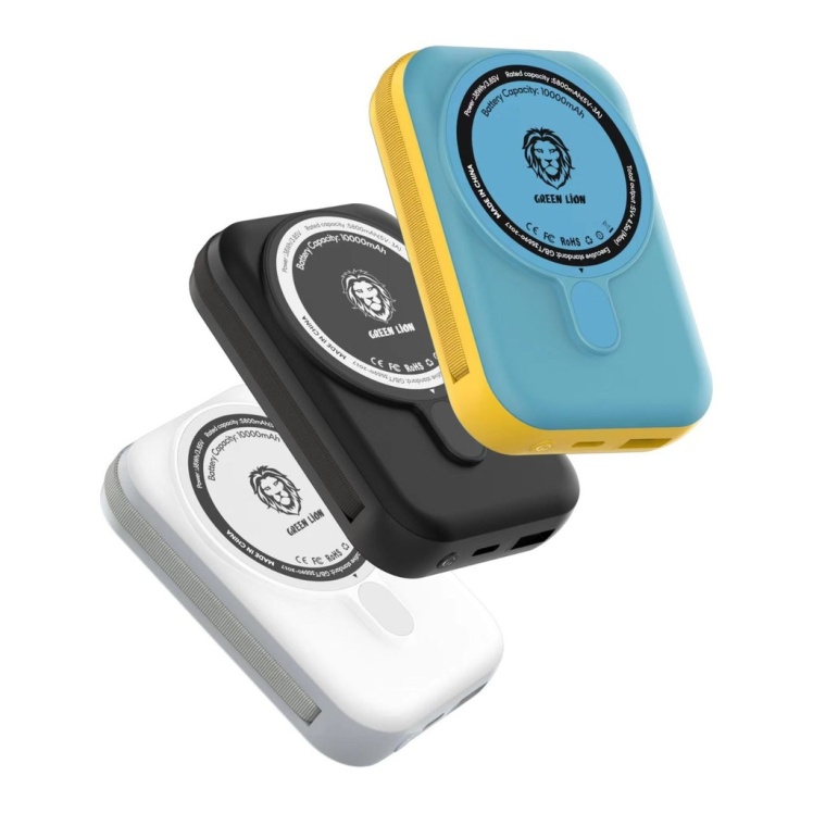 بررسی پاوربانک مگ سیف گرین لاین Monaco MagSafe 10000mAh 