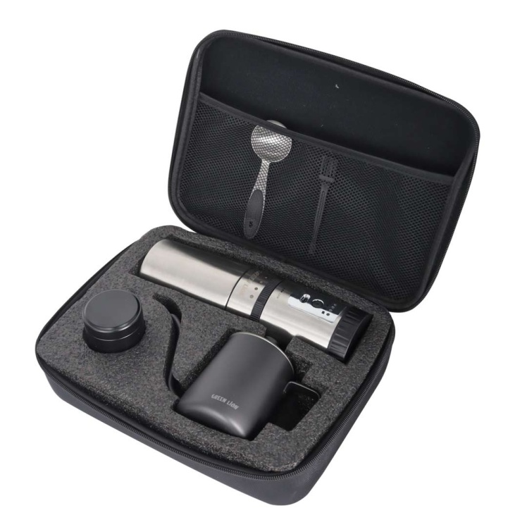 بررسی و راهنمای خرید: Green Lion Portable Coffee Maker Kettle