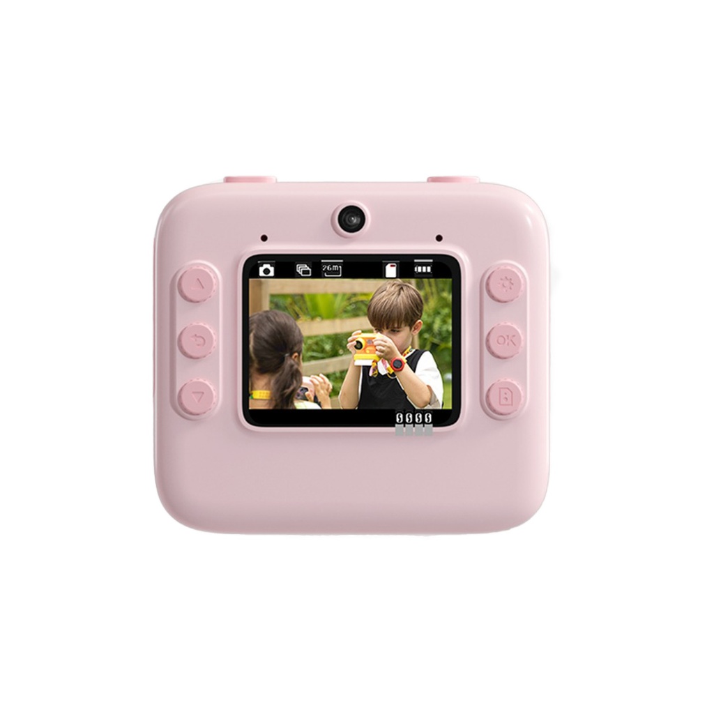 دوربین Porodo Kids Print Camera در رنگ صورتی