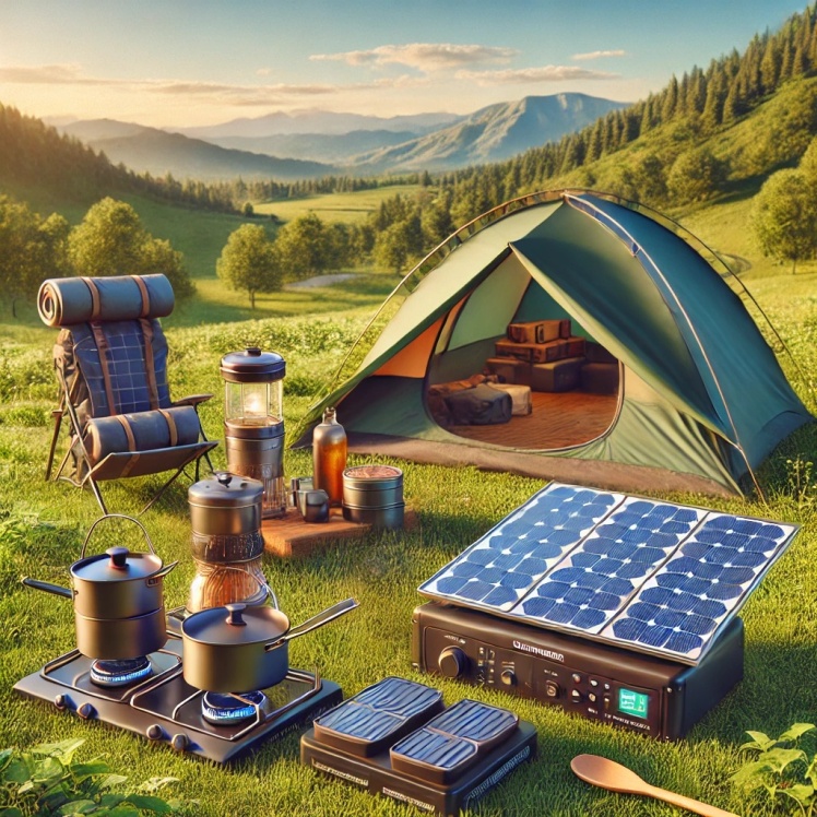راهنمای جامع تجهیزات ضروری کمپینگ: از پخت و پز تا منبع تغذیه خورشیدی