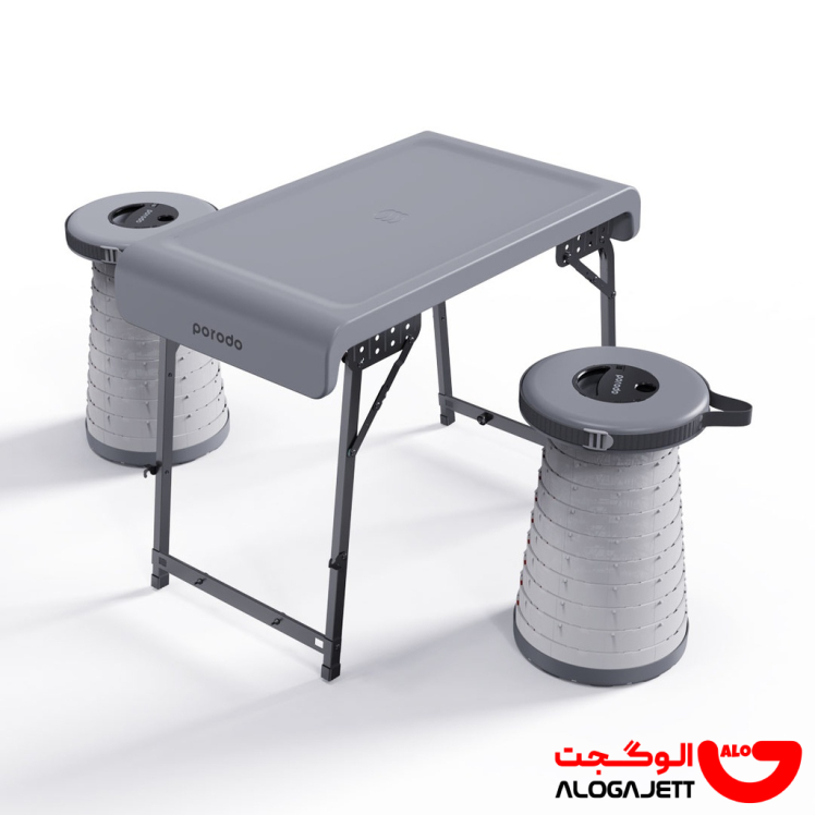 راهنمای بررسی ست میز و صندلی تاشو LED Porodo: بهترین انتخاب برای کمپینگ