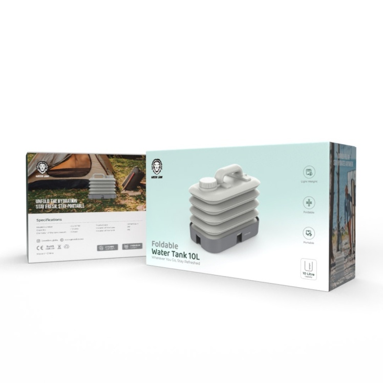 بررسی ویژگی‌ها و مزایا مخزن آب تاشو گرین لاین 10 لیتری، قابل حمل برای کمپینگ و سفر